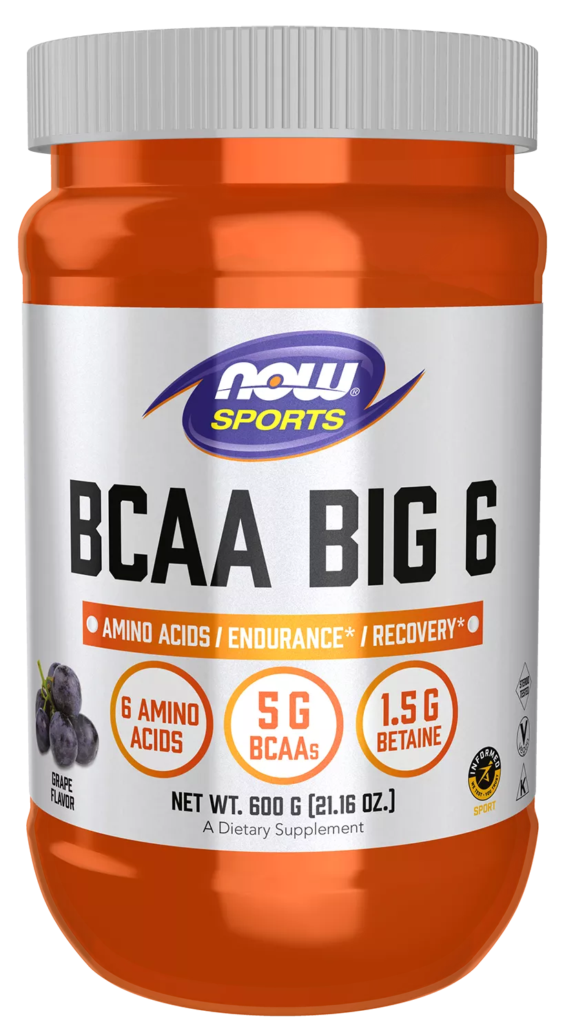 BCAA Big 6, Grape Flavor Powder