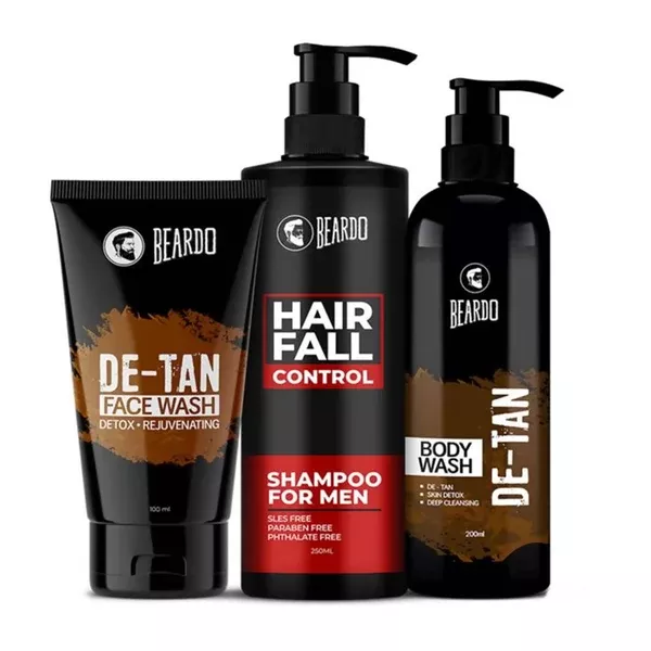 Beardo Bath and Body Combo for Men (De-Tan) - Combo
