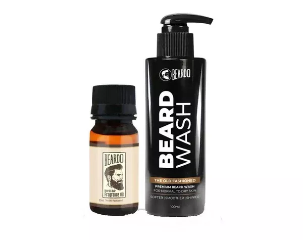 Beardo The Old Fashioned Beard Oil & Beard Wash Combo - Combo