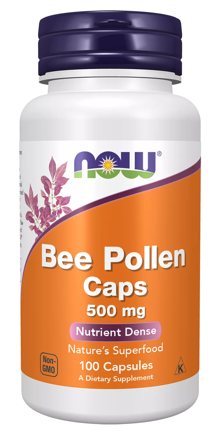 Bee Pollen 500 mg Capsules