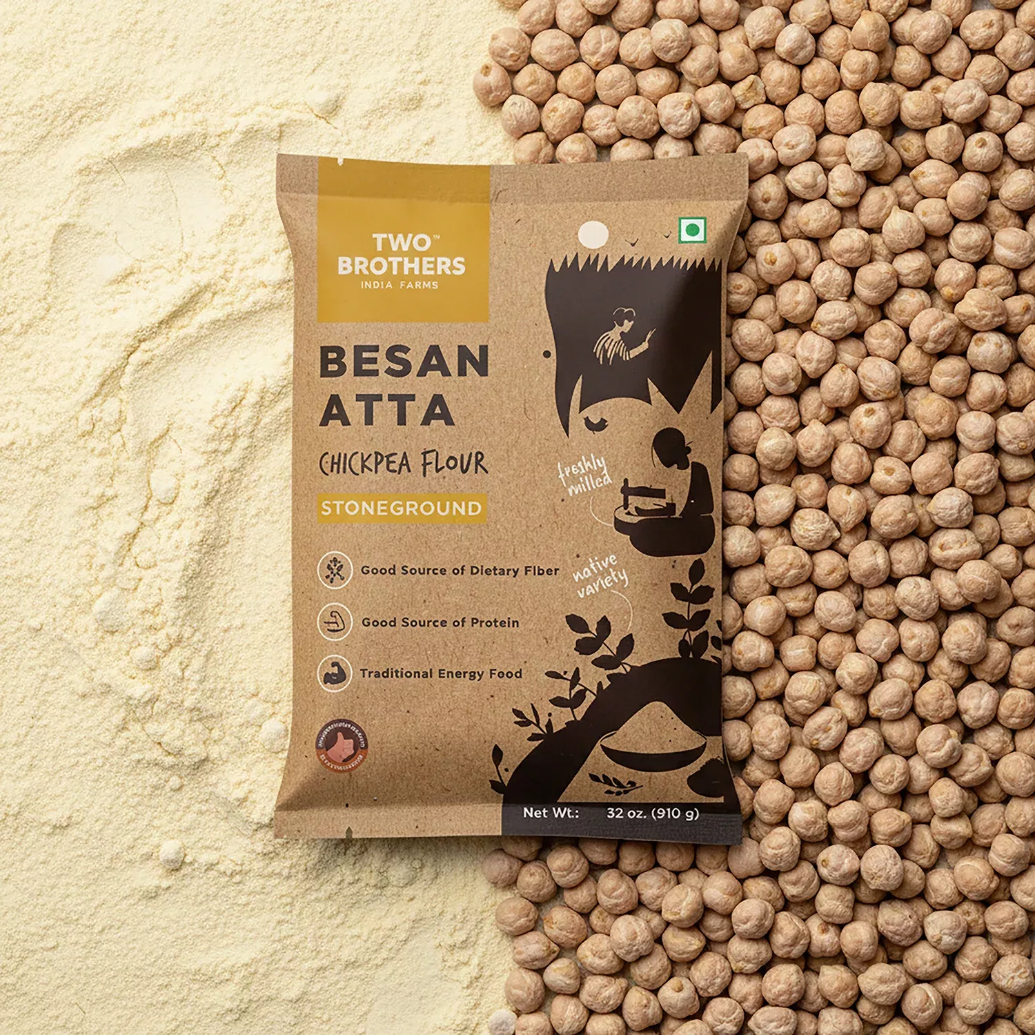 Besan Flour | Gram Flour | Stoneground