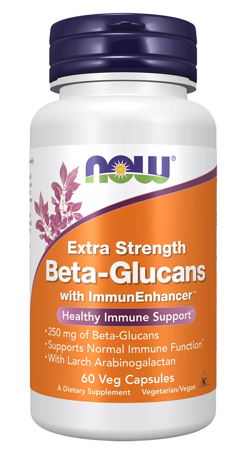 Beta-Glucans with ImmunEnhancer™, Extra Strength Veg Capsules