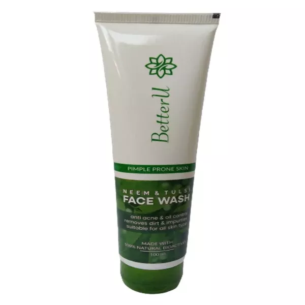 BetterU Neem And Tulsi Face Wash - 100 Ml
