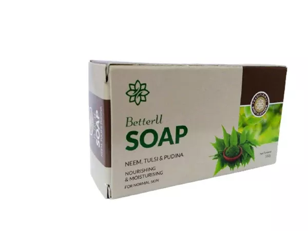 BetterU Neem, Tulsi & Pudina Soap - 100 gm