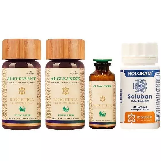 Biogetica Freedom Kit With Soluban Formula And G Factor Formula - Kit