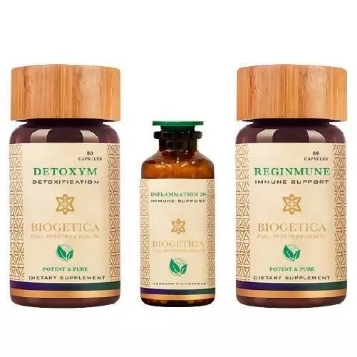 Biogetica Full Spectrum Immunity Boost Kit With Clts Inflammation 30 - Kit