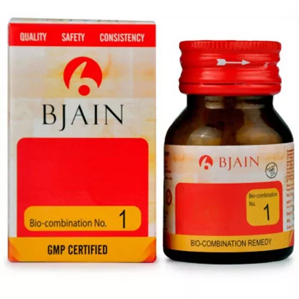Bjain Homeopathy Bio Combination No. 1 Tablet - 25 gm