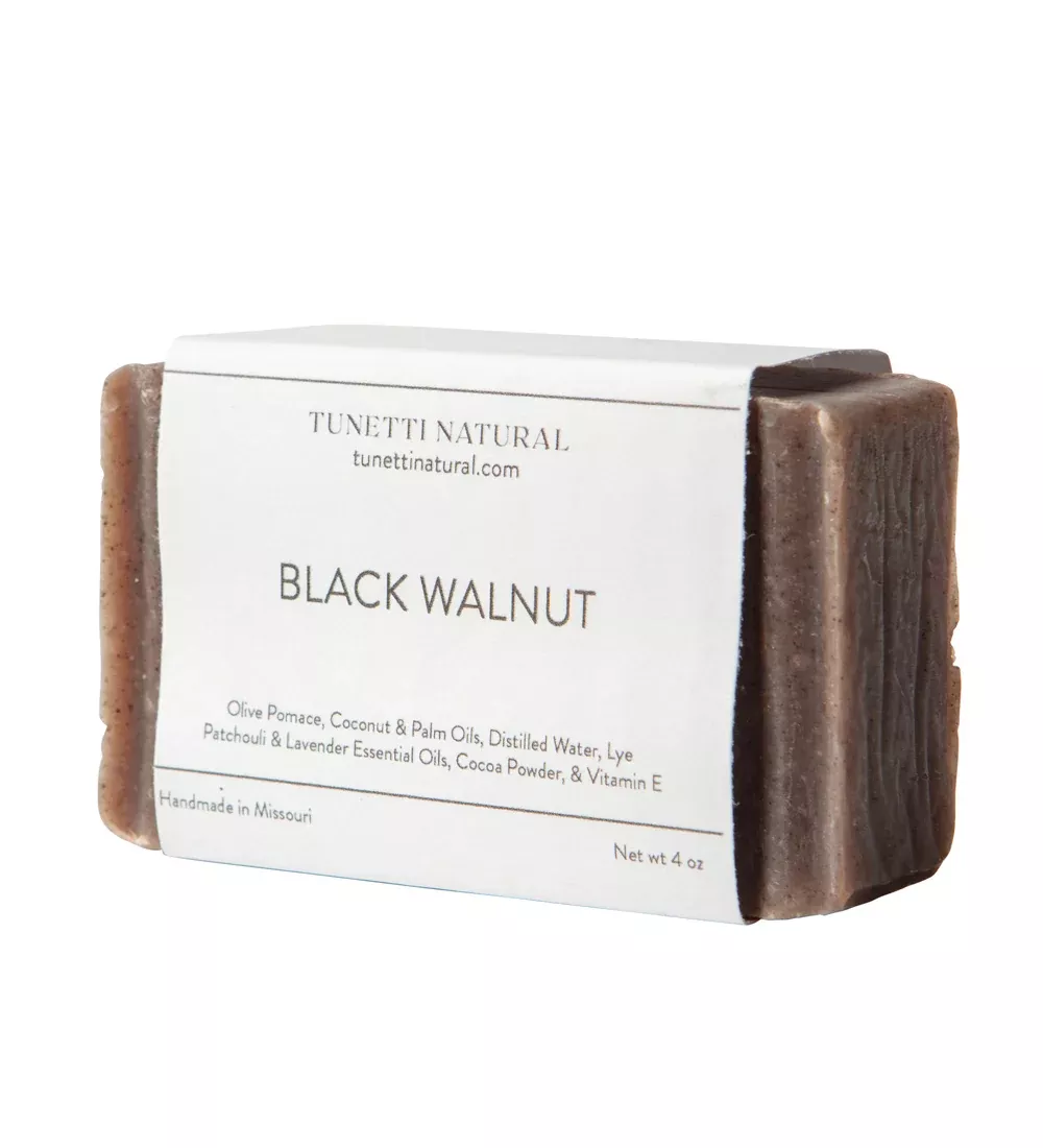 Black Walnut Exfoliating Bar Soap