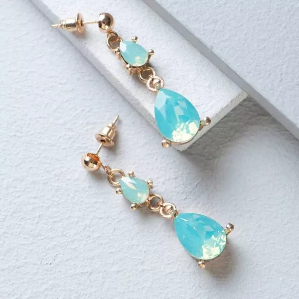 Bling Accessories Swarovski Pacific Opal Earrings