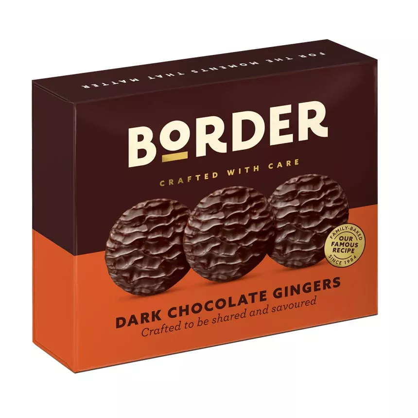 Border Dark Chocolate Gingers Gift Box 8.8 oz.