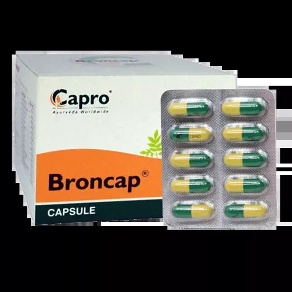 Capro Ayurveda Broncap Capsules - 100 cap