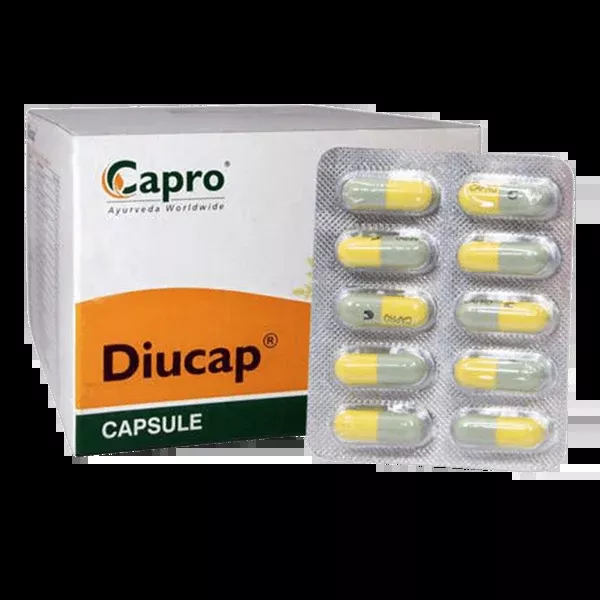 Capro Ayurveda Diucap Capsules - 100 tab