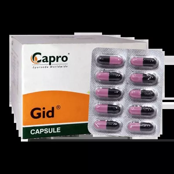 Capro Ayurveda Gid Capsules - 100 tab