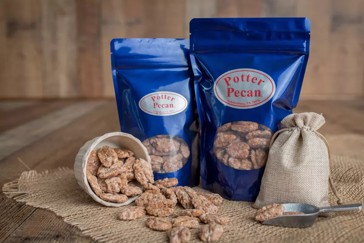 Caramel Roasted Pecans