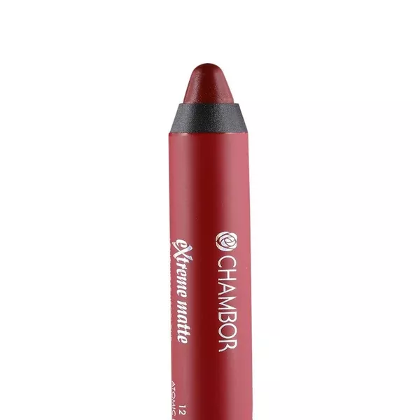 Chambor 12 Atomic Red Extreme Matte Long Wear Lip Colour - 2.8 gm
