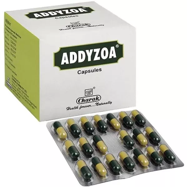 Charak Pharma Addyzoa Capsules - 240 caps