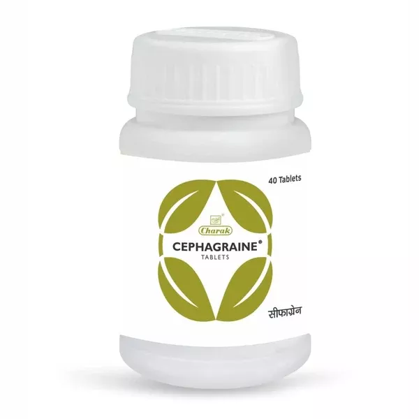 Charak Pharma Cephagraine Tablets - 40 tabs