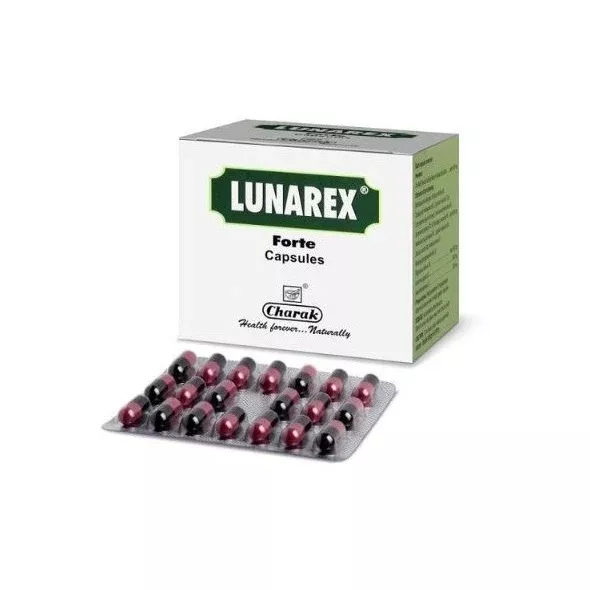Charak Pharma Lunarex Forte Capsules - 20 caps