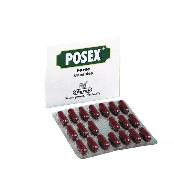 Charak Pharma Posex Forte Capsules - 20 caps