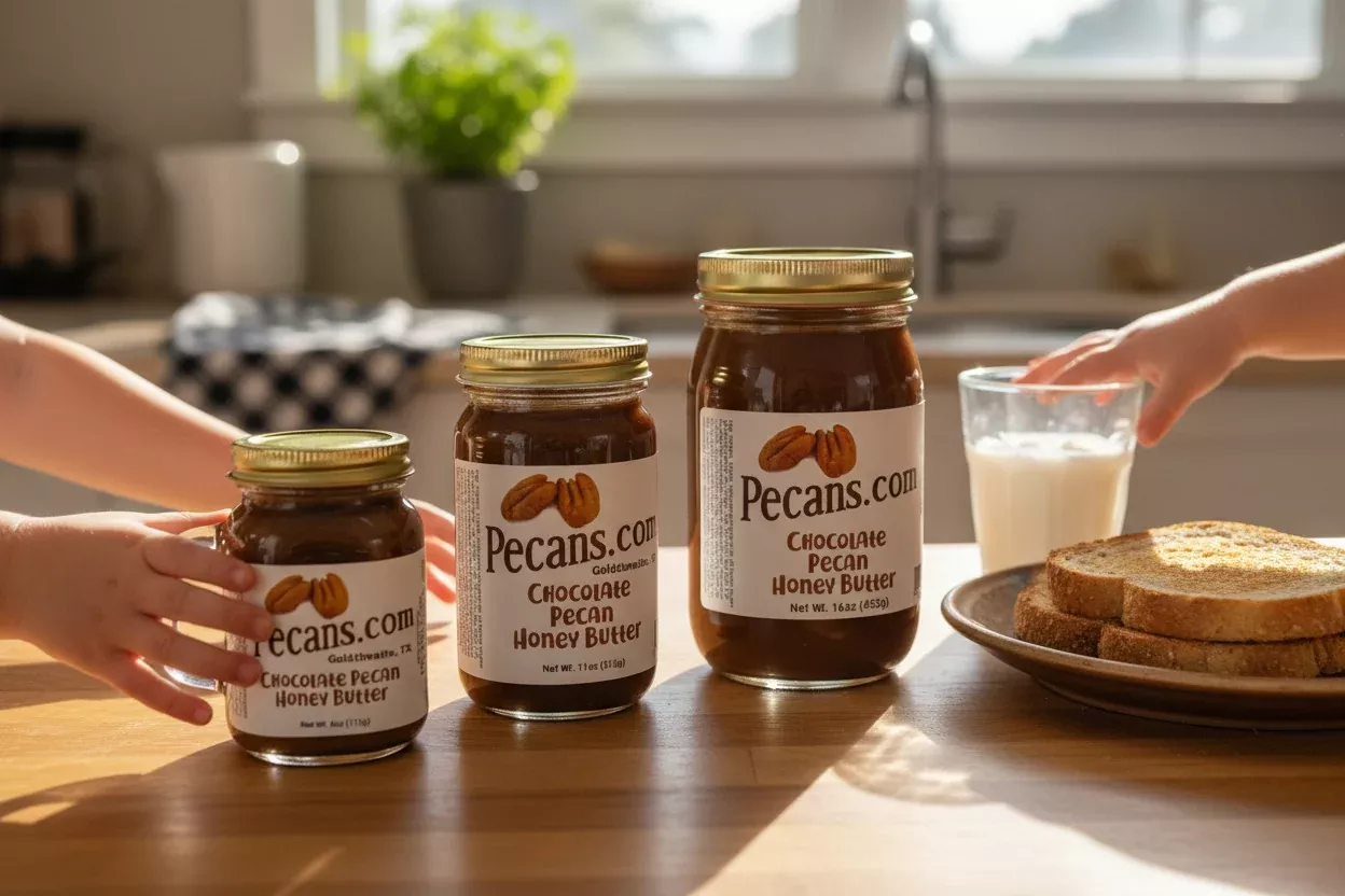 Chocolate Pecan Honey Butter