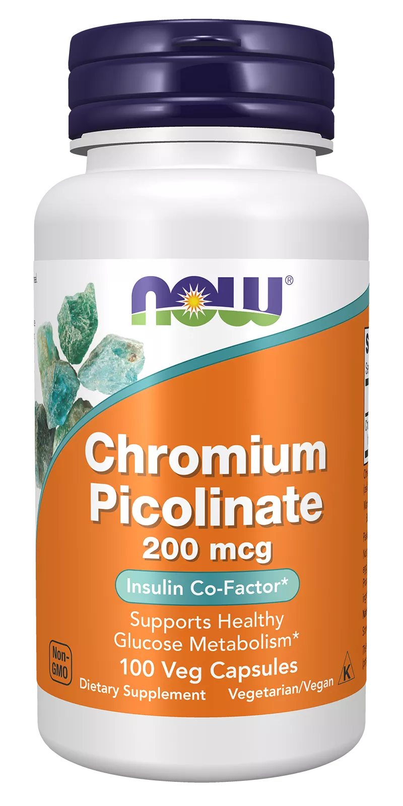 Chromium Picolinate 200 mcg Veg Capsules