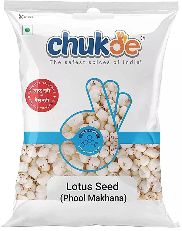 Chukde Phool Makhana/Lotus Seed/Foxnut - 100 gm