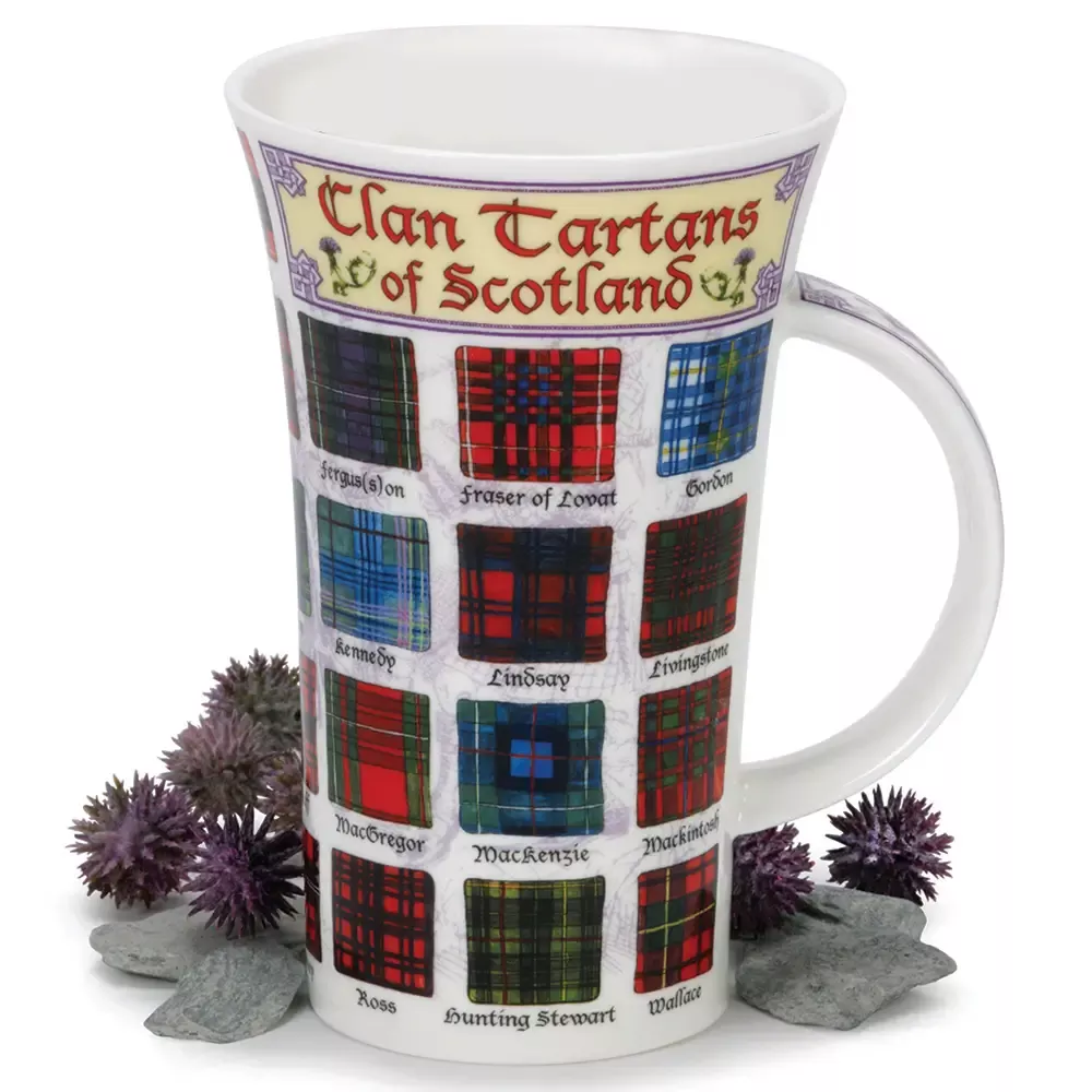 Clan Tartans Mug from Dunoon - tall 16.9 oz.