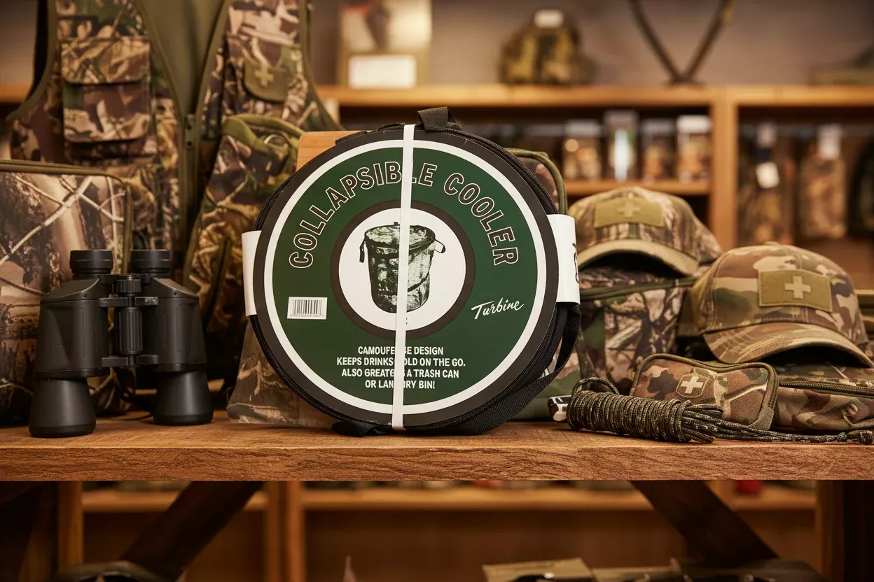 Collapsible Camo Cooler