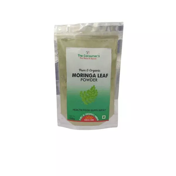 The Consumer's Pure & Organic Moringa Leaf Powder - 100 gm