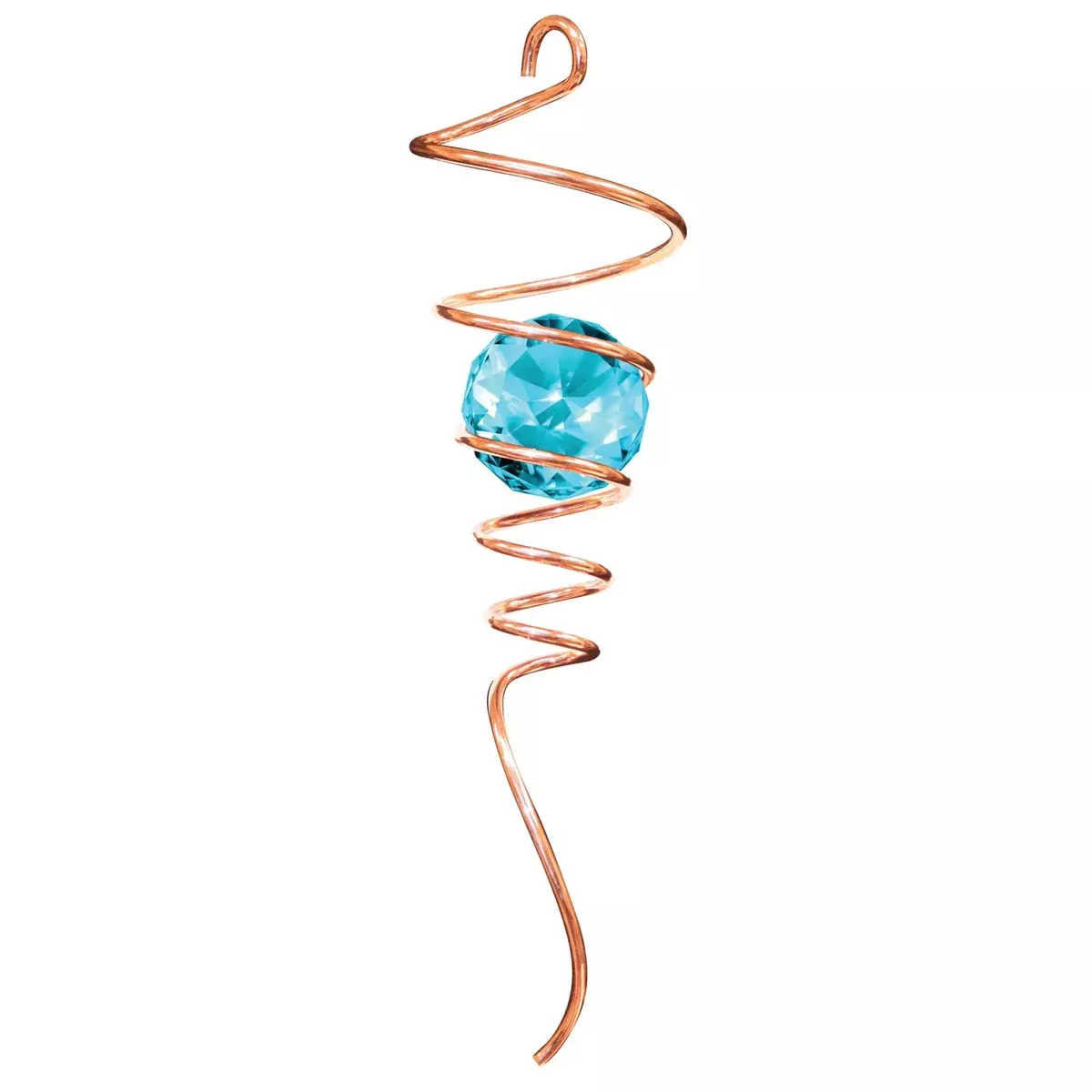 Copper-Aqua Tail Spinner