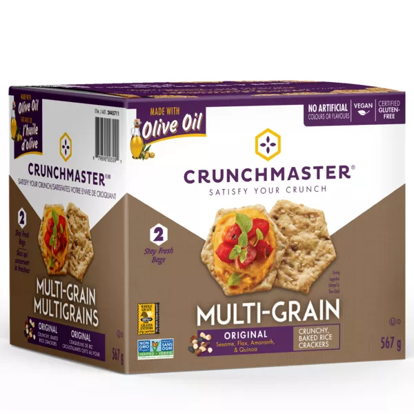 Crunchmaster Multi Grain Original Gluten Free Cracker