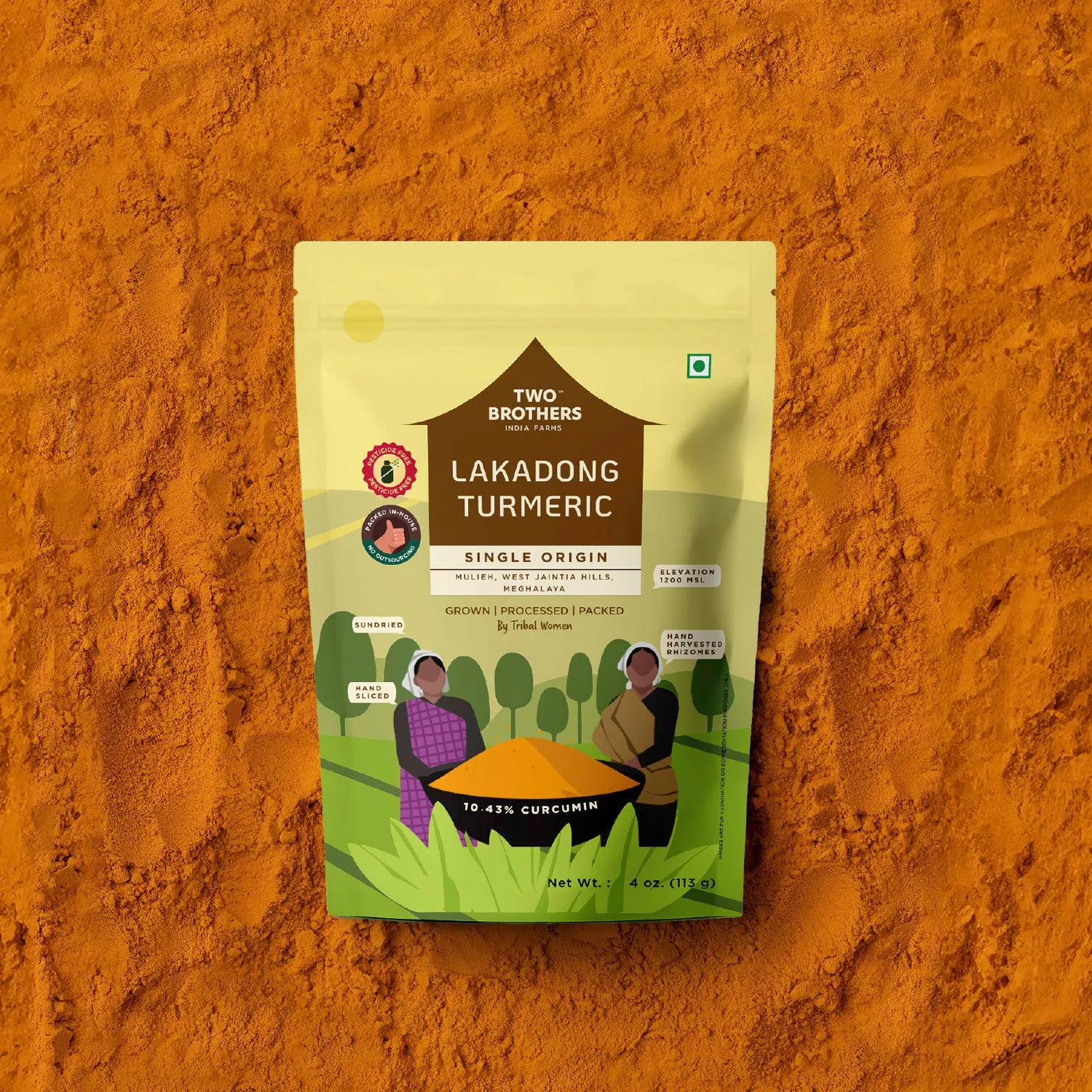 Curcumin Turmeric Powder (Haldi Powder) | Superfood