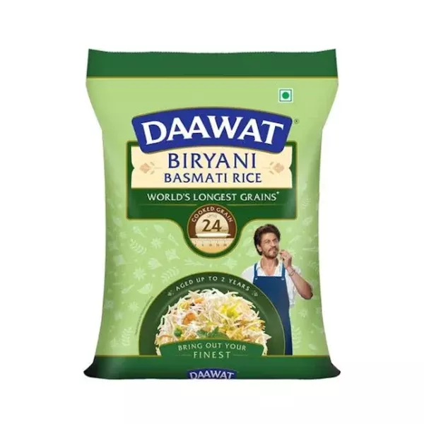 Daawat Biryani Basmati Rice (Long Grain) - 1 kg