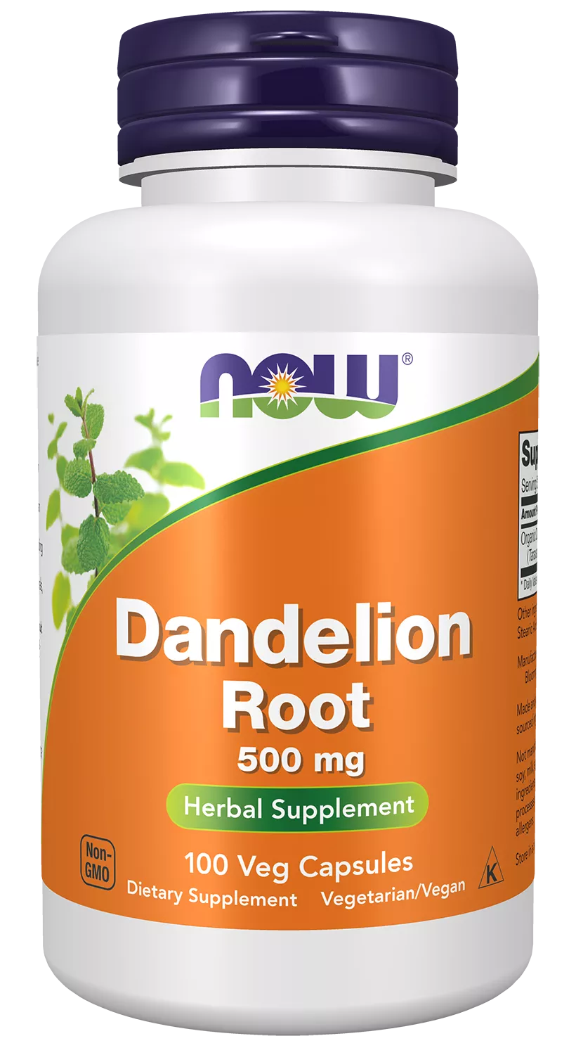 Dandelion Root 500 mg Veg Capsules
