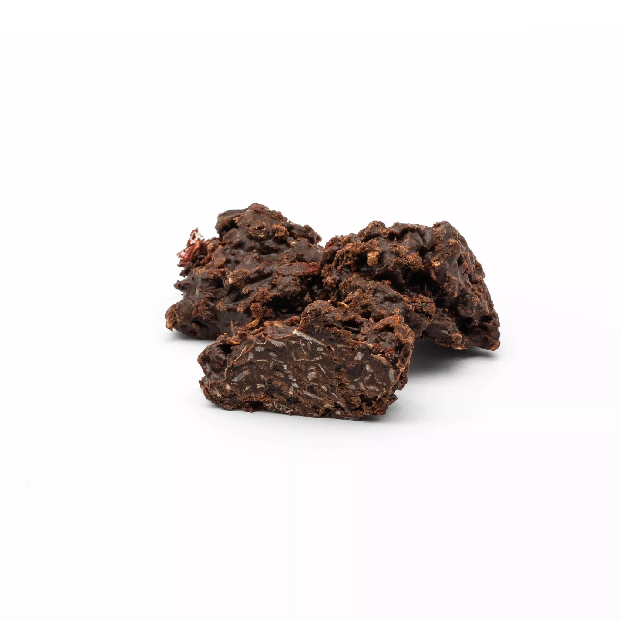 Dark Cherry Coconut Rough Clusters (450g)