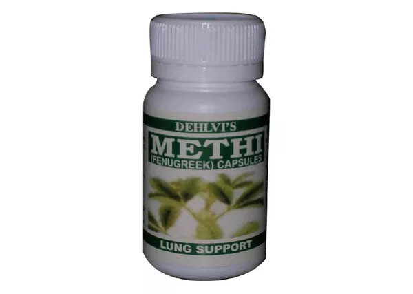 Dehlvi Methi (Fenugreek) Capsules - 60 Capsules