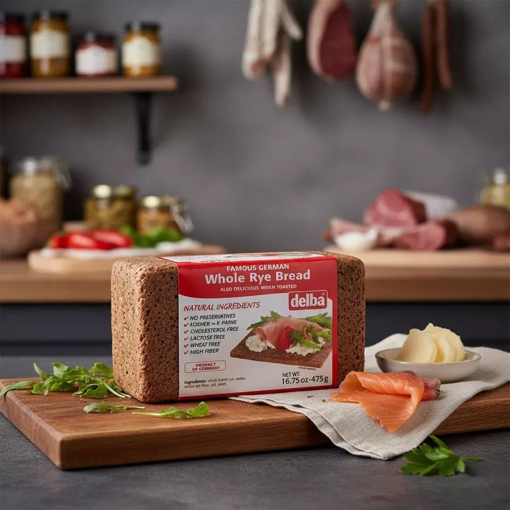 Delba German Whole Rye Bread