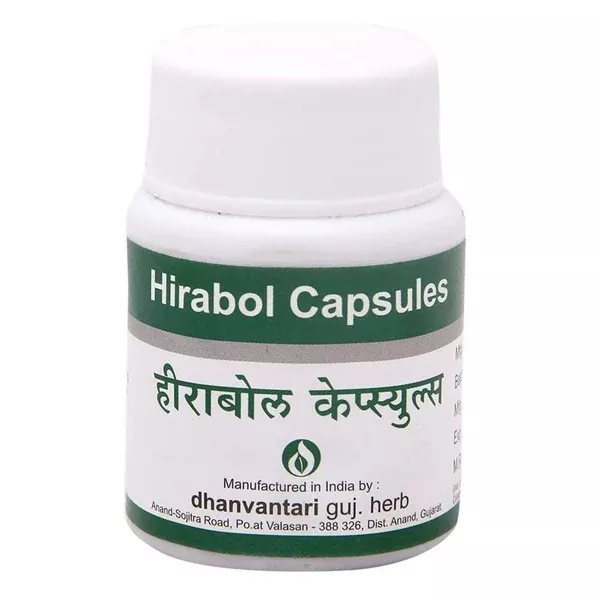 Dhanvantari Hirabol Capsule - 30 tab