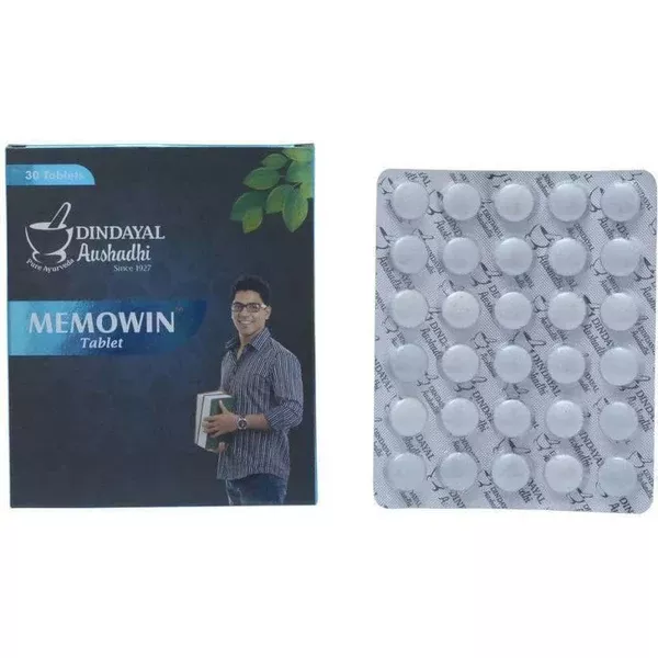 Dindayal Ayurveda Memowin Forte Tablet - 30 tab