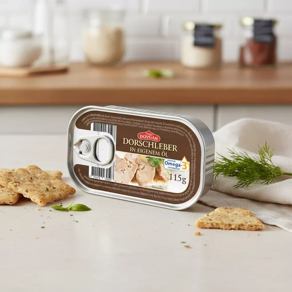 Dovgan Cod Liver in Oil Tin