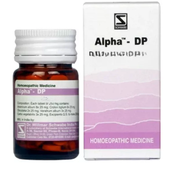Dr. Willmar Schwabe India Alpha DP Tablet - 20 gm