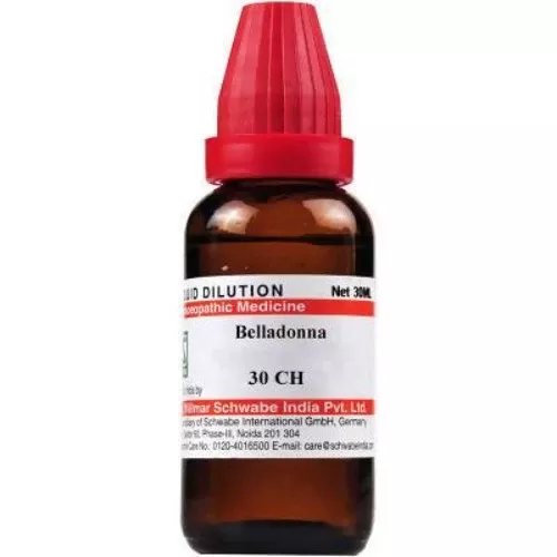 Dr. Willmar Schwabe India Belladonna Dilution - 6 CH - 30 ml