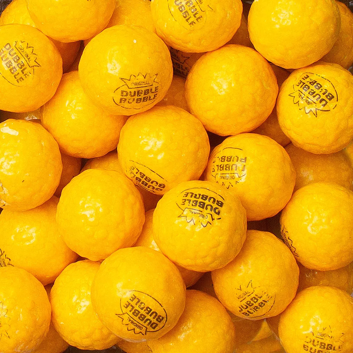 Dubble Bubble Gold Gumballs