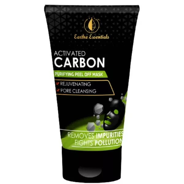 Earthe Essentials Activated Carbon Purifying Peel Off Mask - 75 gm