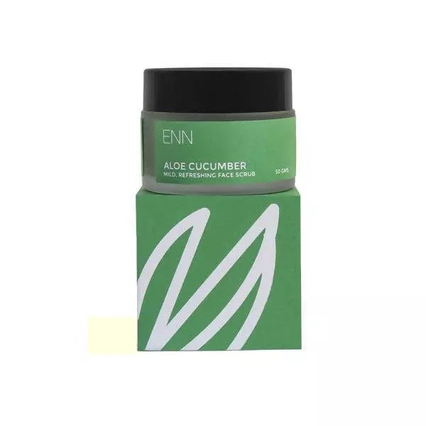Enn Aloe Cucumber Mild, Refreshing Face Scrub - 50 gm