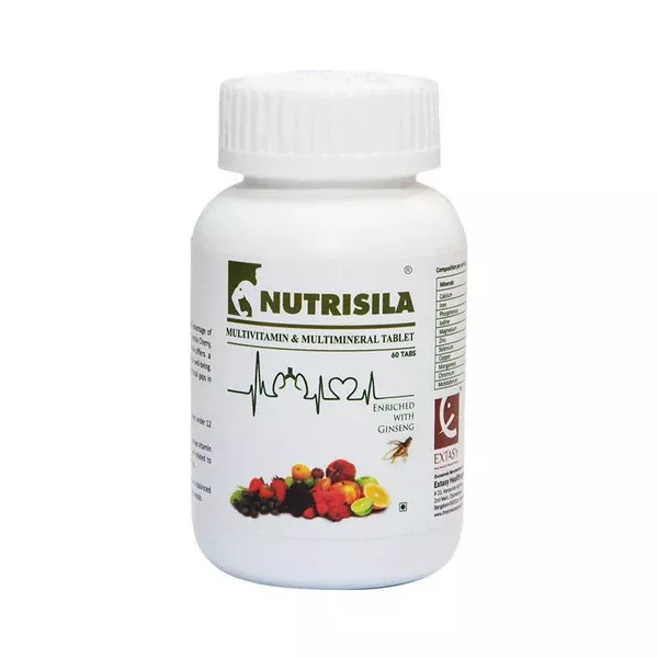 Extasy Nutrisila Multivitamin & Multimineral Tablets - 60 tabs