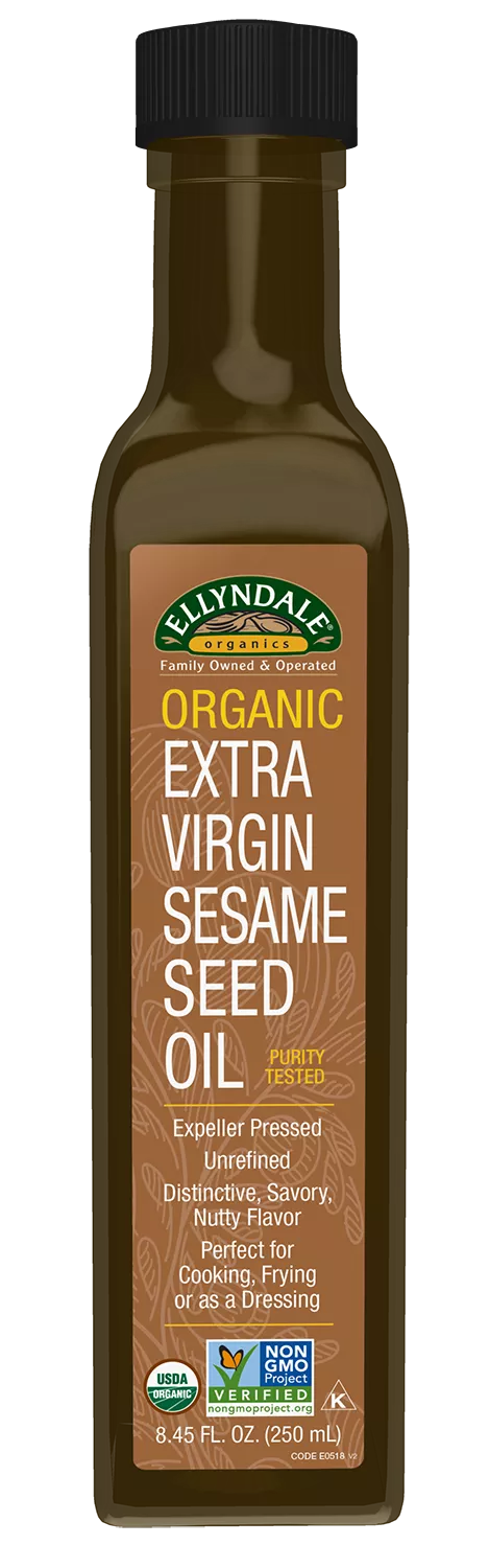Extra Virgin Sesame Seed Oil, Organic