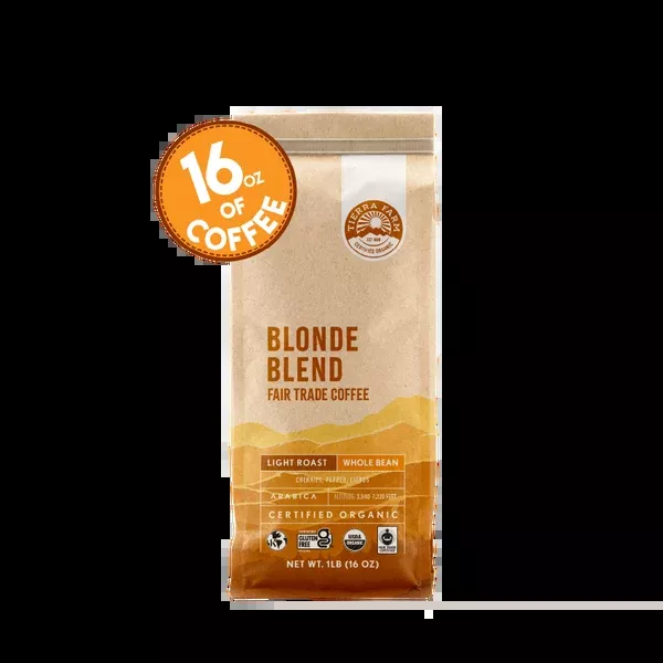 Fair Trade OrganicBlonde BlendCoffee