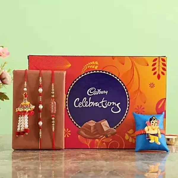 Family Rakhi & Celebrations Box - Combo Pack