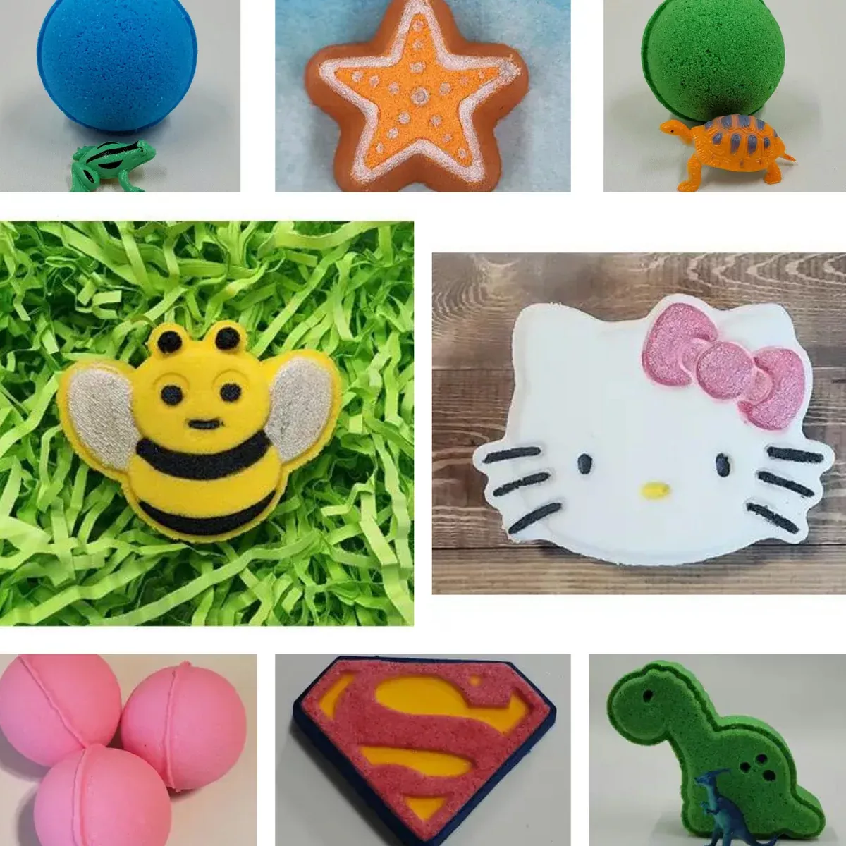 Fizz Bizz kids bath bombs